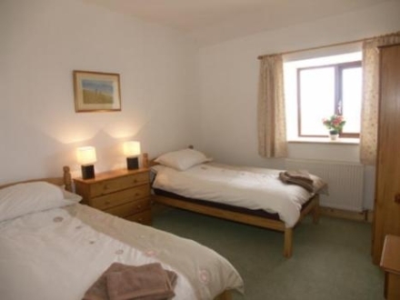 Bedroom at Cae Clyd Cottage