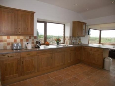 Kitchen at Cae Clyd Cottage