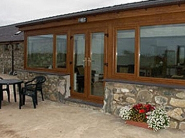 Patio at Cae Clyd Cottage