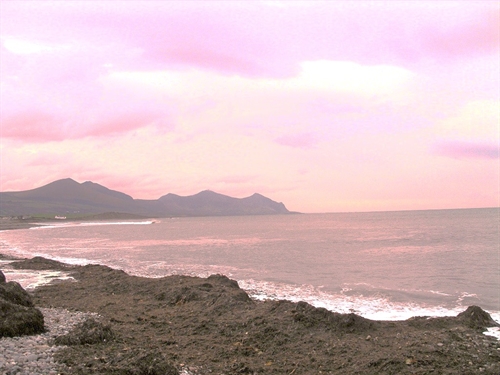 Beach near Cae Clyd